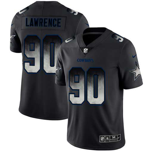 Men Dallas cowboys #90 Lawrence Nike Teams Black Smoke Fashion Limited NFL Jerseys->dallas cowboys->NFL Jersey